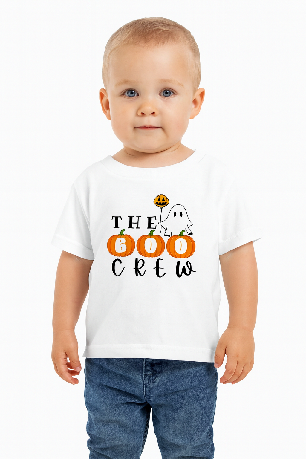 Boo Crew Baby T-Shirt – Family Matching Halloween Shirt for Infants