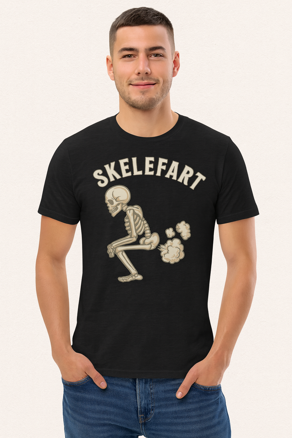 Skelefart Funny Skeleton Halloween Shirt – Hilarious Spooky Fart Tee