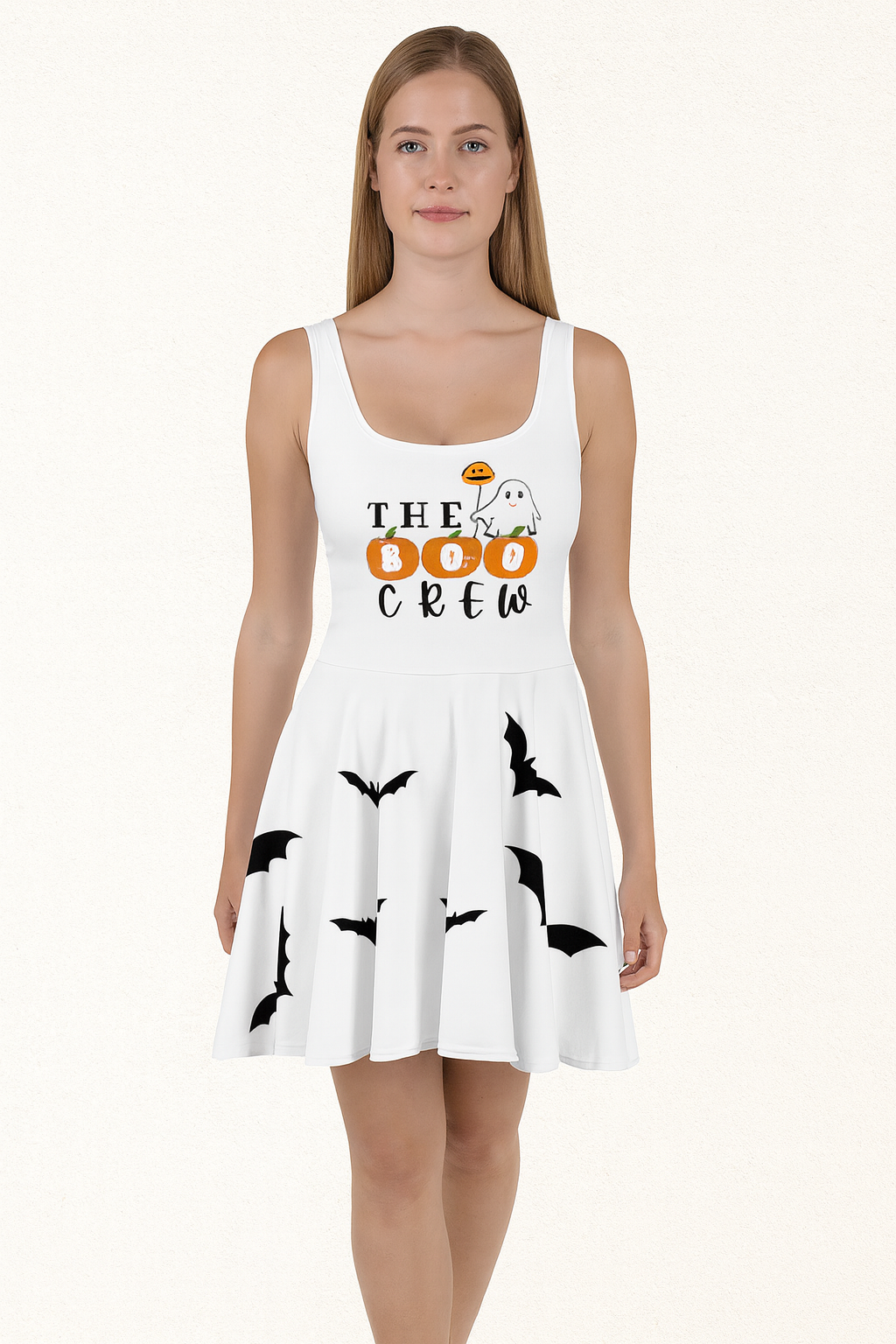 Boo Crew Skater Dress – Matching Family Halloween Outfit